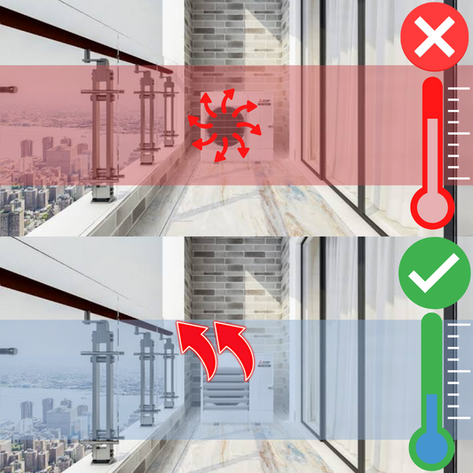 Hot Air Across Your Balcony or Alfresco? Here's the Fix